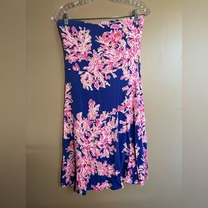 Lilly Pulitzer tube top dress medium